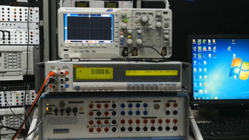 K3163i اختبار DF/DT ، DV/DT ، (ROCOF) في وضع تناظري و IEC61850 SV